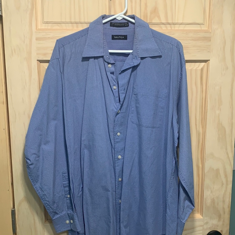 Nautica Men’s Dress Shirt 17 34/35